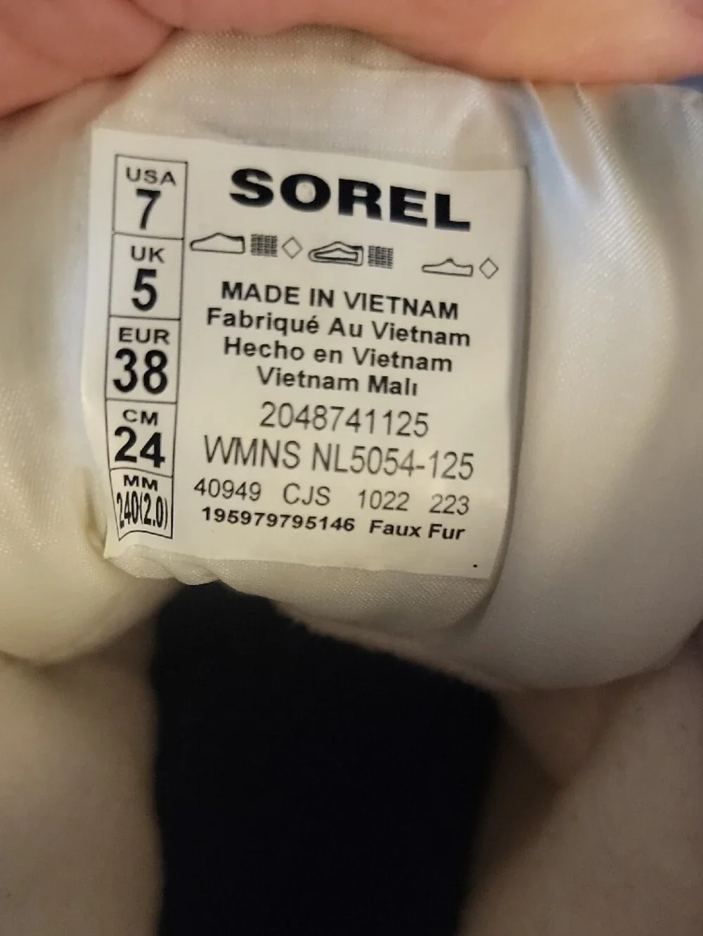 Sorel ONA RMX Boots NL5054-125 Size 7